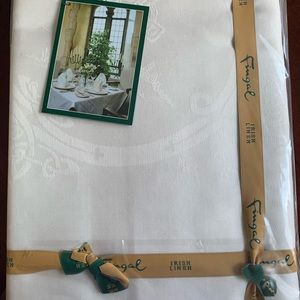 Fingal Irish linen tablecloth.  Brand new.